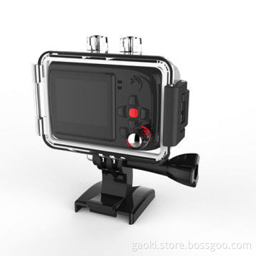 Technical supports wearable sports camera HD 1,080p with good light sensitivity